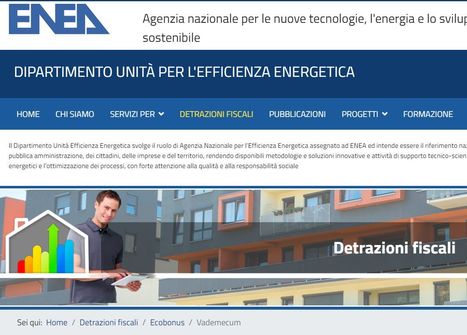 DETRAZIONI FISCALI: aggiornati i vademecum ENEA | Certificazione Energetica degli Edifici | Scoop.it