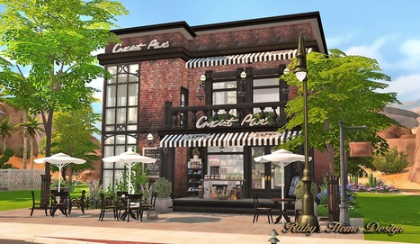 Sims4 Deli & Grocery Store << Ruby's Home Design | Les Sims | Scoop.it