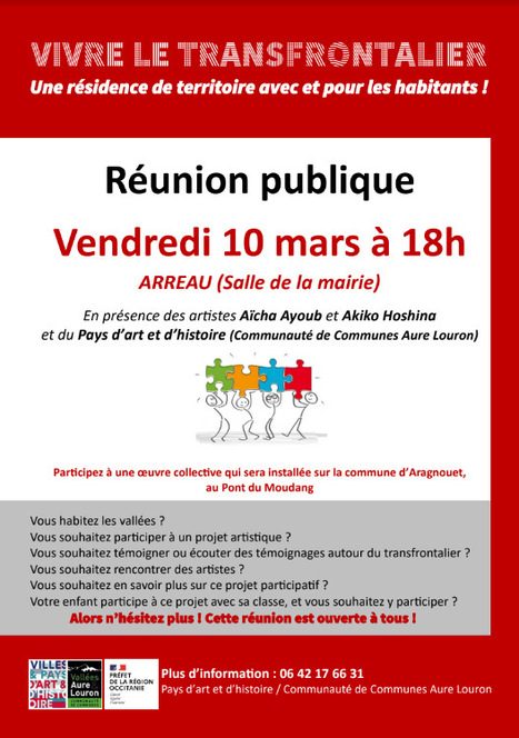 Réunion publique à Arreau sur le thème du transfrontalier | Vallées d'Aure & Louron - Pyrénées | Scoop.it