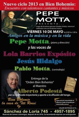 Buenos Aires: Nuevo ciclo en Bien Bohemio | Mundo Tanguero | Scoop.it