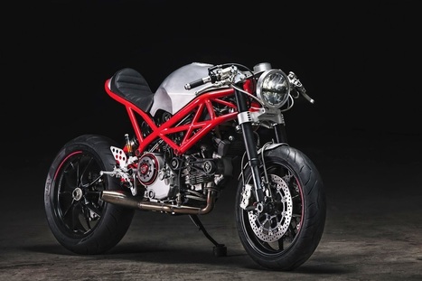 ducati monster 821 cafe racer