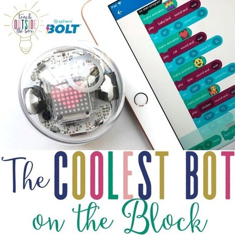 The Coolest Bot on the Block - Teach Outside the Box | iPads, MakerEd and More  in Education | Scoop.it