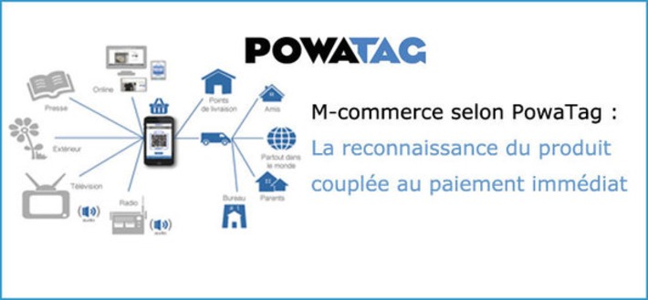 M-commerce selon PowaTag : reconnaissance du produit et paiement immédiat | Marketing web mobile 2.0 | Digitalisation & Distributeurs | Scoop.it