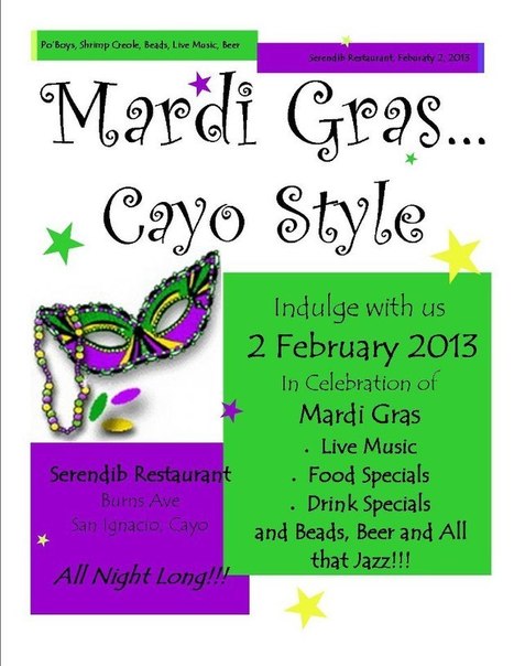 Mardi Gras in Cayo | Cayo Scoop!  The Ecology of Cayo Culture | Scoop.it