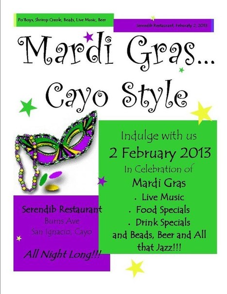Mardi Gras in Cayo | Cayo Scoop!  The Ecology of Cayo Culture | Scoop.it