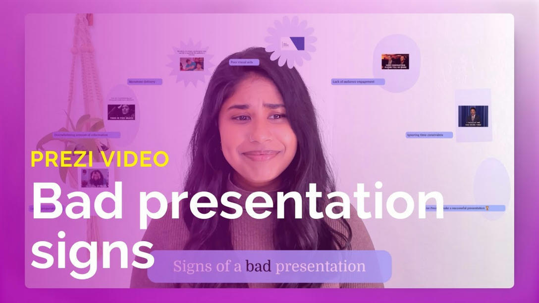 what makes a bad presentation for students