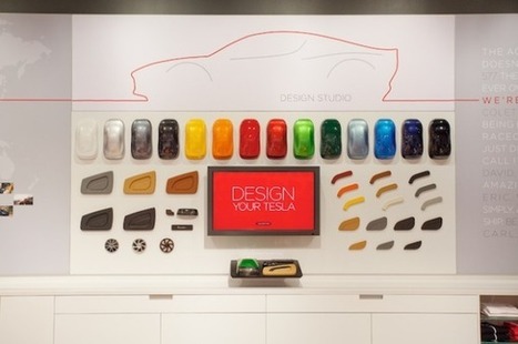 Touch Screen Displays in Tesla Motor's Showrooms | Technology in Business Today | Scoop.it