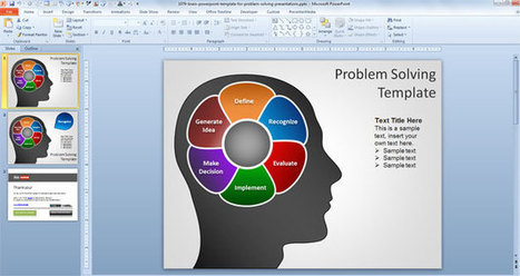 FREE Brain PowerPoint Template for Problem Solving Presentations | Free Templates for Business (PowerPoint, Keynote, Excel, Word, etc.) | Scoop.it