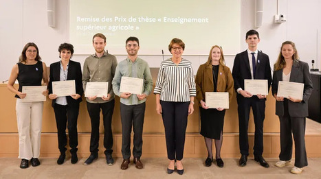 Emma Le Merlus, Marie Marteau-Bazouni,&nbsp;Isaline Reguer et Valentin Cocco, laur&eacute;ats du Prix de th&egrave;se du minist&egrave;re de l&rsquo;agriculture, de l&rsquo;agro-alimentaire et de la souverainet&eacute; alimentaire | Life Sciences Universit&eacute; Paris-Saclay | Scoop.it