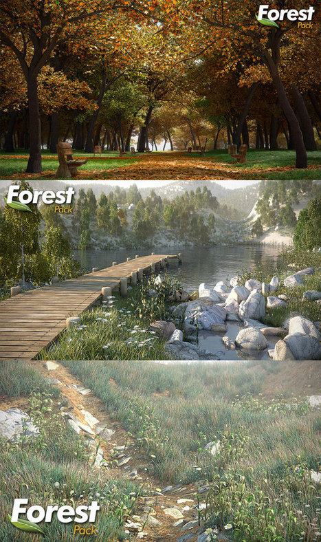 iToo Software : scènes 3ds Max gratuites | Infographie 3D | Scoop.it