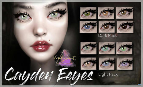 Cayden Eyes Fatpack October 2022 Group Gift by lovelysweet | Teleport Hub - Second Life Freebies | Second Life Freebies | Scoop.it