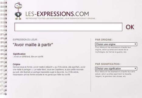 Les expressions de la langue française | Les Infos de Ballajack | ASTUTICE EN FLE | Scoop.it