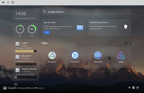 CasaOS - A simple, easy-to-use, elegant open-source home cloud system | Devops for Growth | Scoop.it
