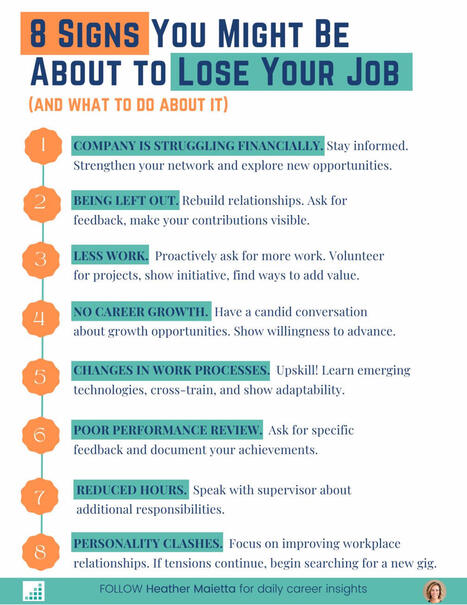 Don’t wait for the layoff. Spot the early signals. And reclaim your power.  | 212 Careers | Scoop.it