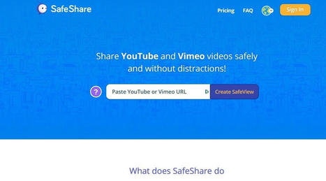 SafeShare TV : une application en ligne pour partager des vid&eacute;os (YouTube et Vimeo) de mani&egrave;re s&eacute;curis&eacute;e | Freewares | Scoop.it