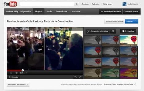 YouTube mejora su sistema de edici&oacute;n de v&iacute;deos con nueva interfaz y nuevas caracter&iacute;sticas | TIC & Educaci&oacute;n | Scoop.it