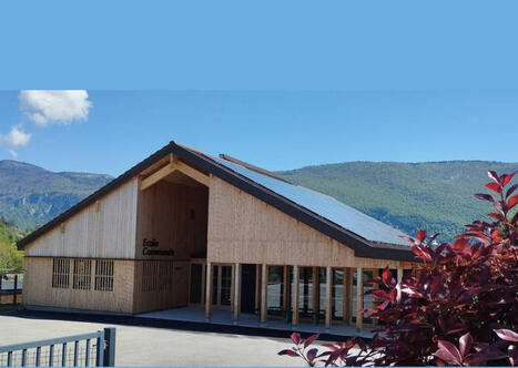 &Agrave; Saint-Alban-de-Montbel, une &eacute;cole construite en bois local (73) | Banque des Territoires | La SELECTION du Web | CAUE des Vosges - www.caue88.com | Scoop.it