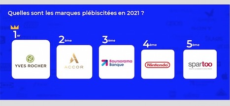 Yves Rocher, Accor et Boursorama Banque : les marques les mieux notées par leurs clients en 2021 | e-Social + AI DL IoT | Scoop.it