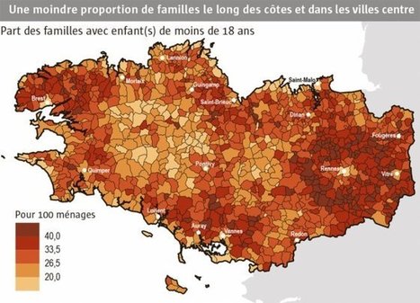 Insee.  Moins de familles d&eacute;favoris&eacute;es en Bretagne - Le T&eacute;l&eacute;gramme | Revue de presse | Scoop.it