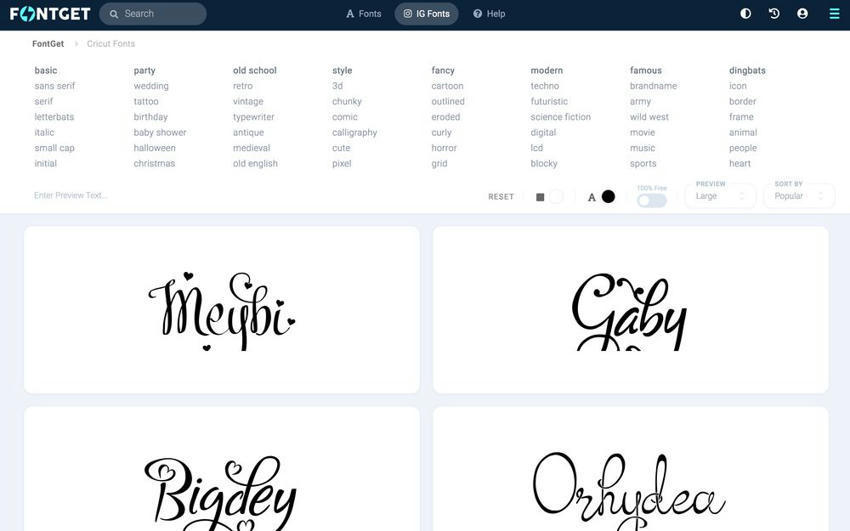 10 Best Free Fonts For Cricut Design Space Cr...