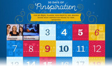 Pinterest presenta sus &ldquo;30 d&iacute;as de Pinspiration&rdquo; para las pr&oacute;ximas fiestas.- | Google+, Pinterest, Facebook, Twitter y mas ;) | Scoop.it