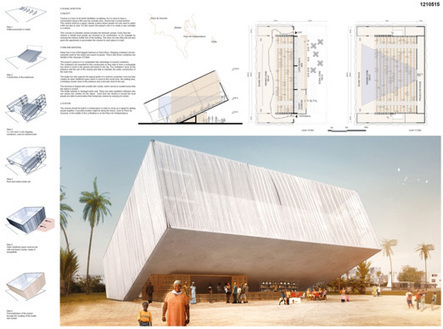 [AC-CA] International Architectural Competition - Concours d'Architecture | [DAKAR] Temporary Cinema | The Architecture of the City | Scoop.it