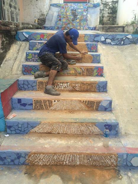 Musée de l'art public de Colombie - Escaleras de Siloé. | Artists in public spaces | Scoop.it