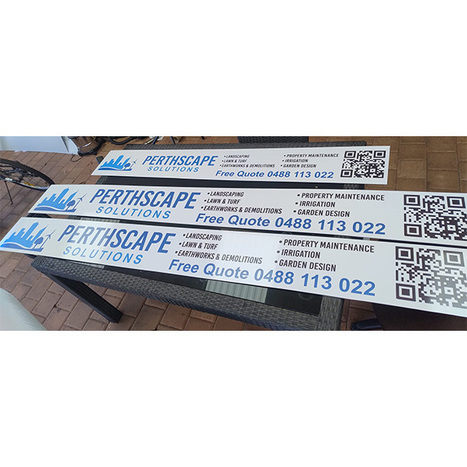 Custom Ute Tray Signage for Work Utes, Service Vehicles & Delivery Fleets! | Creative Signage & Innovative Printing Trends | Scoop.it