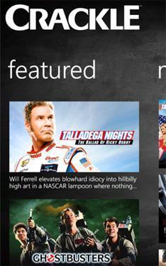 Crackle pour Windows Phone ouvre une nouvelle fen&ecirc;tre de ... - UberGizmo.com | T&eacute;l&eacute;phone Mobile actus, web 2.0, PC Mac, et geek news | Scoop.it