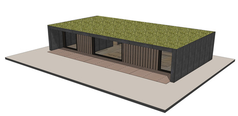 I Loge You, une maison bois démontable, sociale et végétalisée | Build Green, pour un habitat écologique | Scoop.it