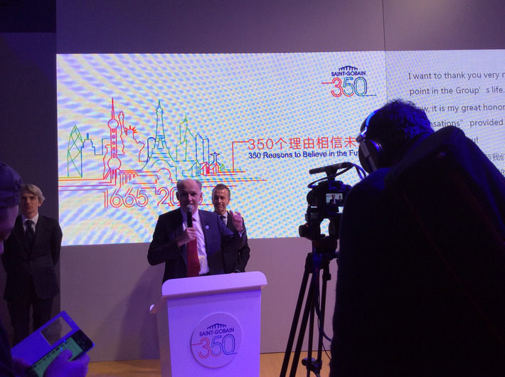 Shanghai:Saint-Gobain f&ecirc;te ses 350 ans en Chine en misant sur la "marque France" | Saint-Gobain Interviews | Scoop.it