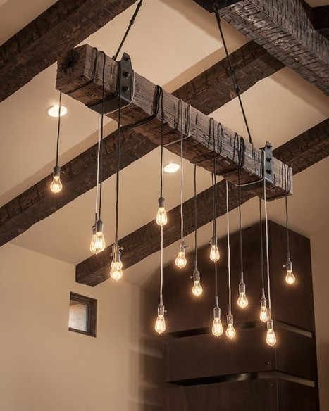 Wooden beam - iD Lights - Cool and Nice Lights / Lamps | 1001 Light ideas ! | Scoop.it