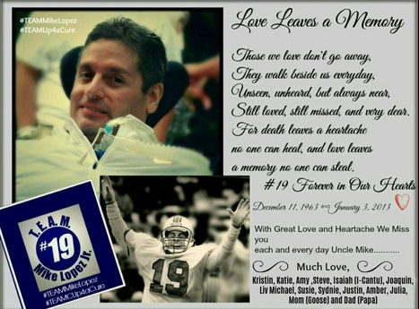 * Remembering Michael Lopez Jr.Today || 1963 -2013 * ALS Warrior* | #ALS AWARENESS #LouGehrigsDisease #PARKINSONS | Scoop.it
