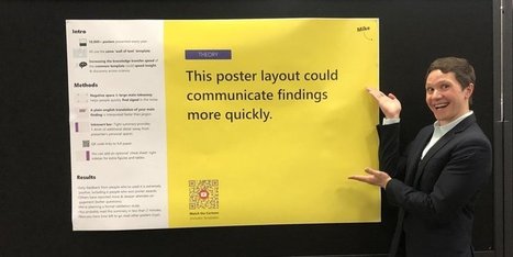 Psychology Student Says He Has A Better Idea For Science Posters | Visual Design and Presentation in Education | Scoop.it