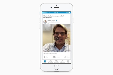 La vid&eacute;o d&eacute;barque sur LinkedIn, uniquement pour les influenceurs - Influenth | Tendances, technologies, m&eacute;dias & r&eacute;seaux sociaux : usages, &eacute;volution, statistiques | Scoop.it