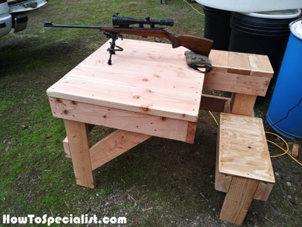 DIY Sturdy Shooting Bench | HowToSpecialist - How to Build, Step by Step DIY Plans | Garden Plans | Scoop.it