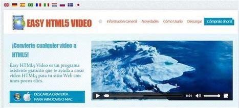 easyhtml5video – Para crear vídeos en HTML5 para nuestro sitio web | TIC & Educación | Scoop.it