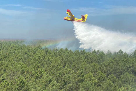 Déception dans les Landes, la base aérienne pour Canadairs ne verra pas le jour : "le gouvernement néglige ceux qui se battent contre les incendies" | BABinfo Pays Basque | Scoop.it