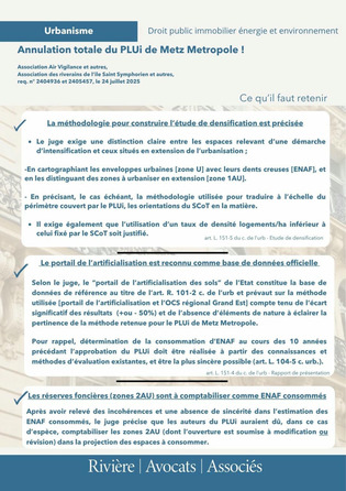 Le PLUi de Metz Metropole a été annulé | Une semaine d'actu - Newsletter de veille de l'AURH | Scoop.it