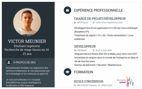 Victor's blog | Engineering student : "For a 6 months internship | Ce monde à inventer ! | Scoop.it