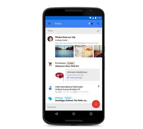 Google lance Inbox, une alternative à l’application Gmail | Geeks | Scoop.it