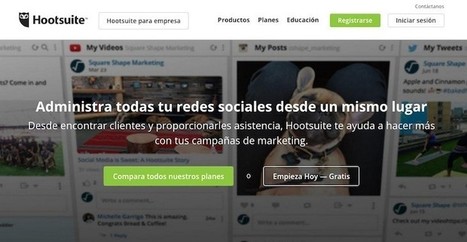 Gestiona de forma eficiente tus cuentas en redes sociales con estas herramientas | TIC & Educación | Scoop.it