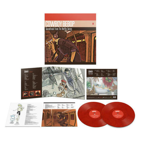 Cowboy Bebop - Soundtrack From The Netflix Original Series: Super Limited 2LP Red Marble Vinyl by Yoko Kanno | Soundtrack | Scoop.it