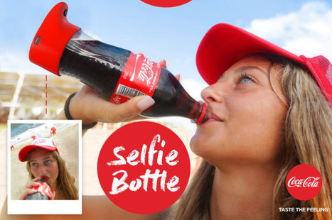 Coca-Cola 'selfie bottle' lets you snap pics as you sip your health away | consumer psychology | Scoop.it