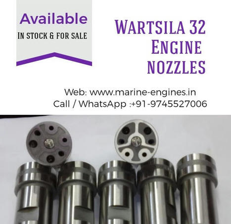 Wartsila Injectors, Fuel Valve, Plunger for Sale | Business & Market Trends | Scoop.it