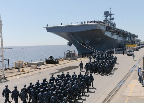 Huntington Ingalls transfère le bâtiment d'assaut amphibie USS America (LHA 6) à l'U.S. Navy (ASA prévue en fin 2014) | Newsletter navale | Scoop.it