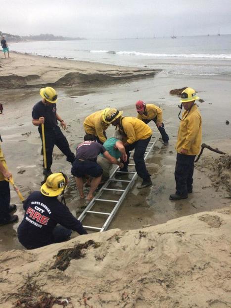 Woman Rescued From Quicksand Like Hole At South Coast Beach | KCLU | Coastal Restoration | Scoop.it