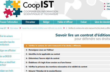 Comment lire un contrat &eacute;diteur pour ne pas perdre ses droits : une fiche tr&egrave;s instructive du Cirad&nbsp; | SCIENCE OUVERTE | Scoop.it