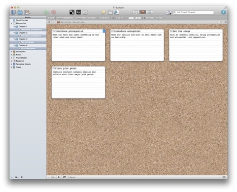 &raquo; Story Structure in Scrivener AG Daws | Scrivener, lecture et &eacute;criture num&eacute;rique | Scoop.it