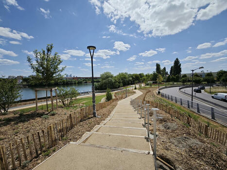 Inauguration de la voie verte de Bezons : une nouvelle liaison cyclable sur les bords de Seine | Regards croisés sur la transition écologique | Scoop.it